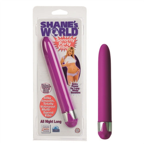 Shanes World Sorority Party Vibe All Night Long  Purple
