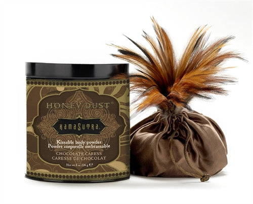 Honey Dust Body Powder - Chocolate Caress - 8 Oz.