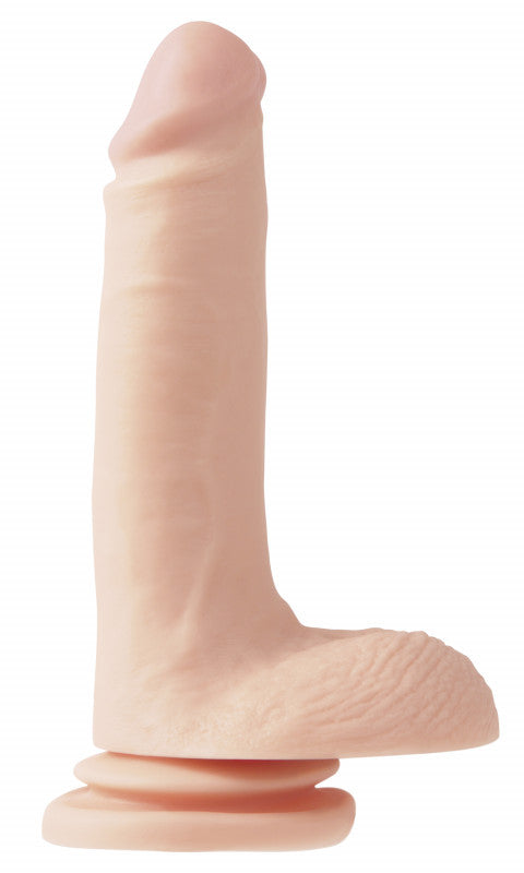 Basix 8in Suction Cup Thicky Flesh