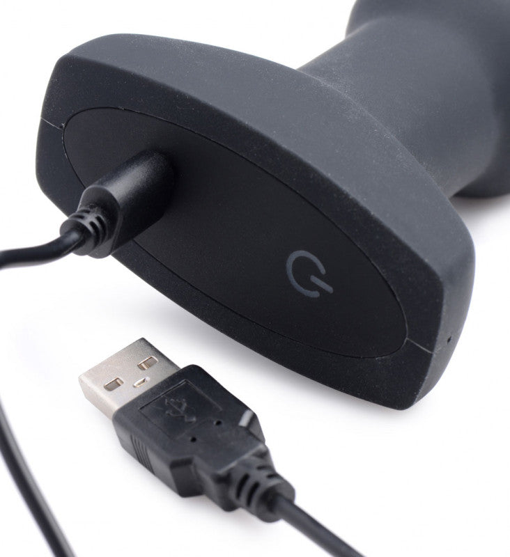 World's 1st Remote Control Inflatable Curved 10x Anal Plug