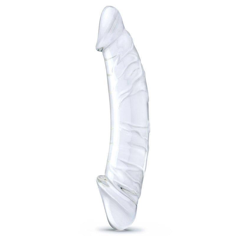 10.5 Inch Girthy  Glass Double  -  Clear