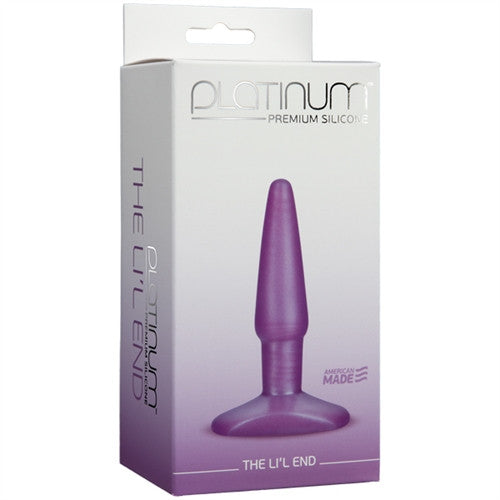 Platinum Premium Silicone - the Li&#39;l End - Purple