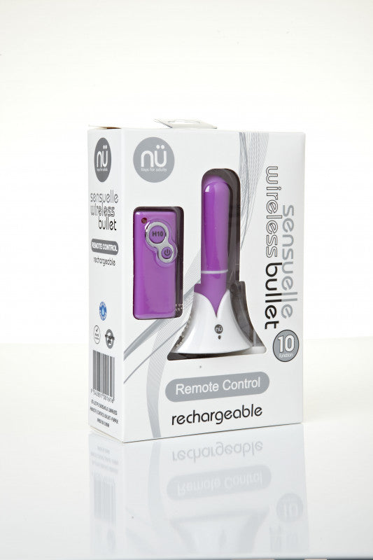 Sensuelle Remote Control Wireless Bullet - Purple