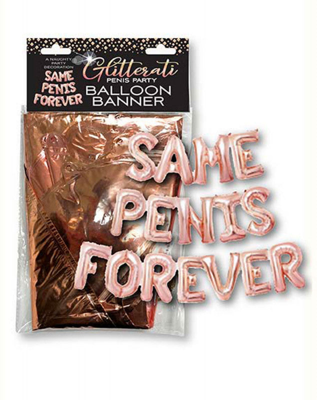 Glitterati Same  Balloon Banner - Pink