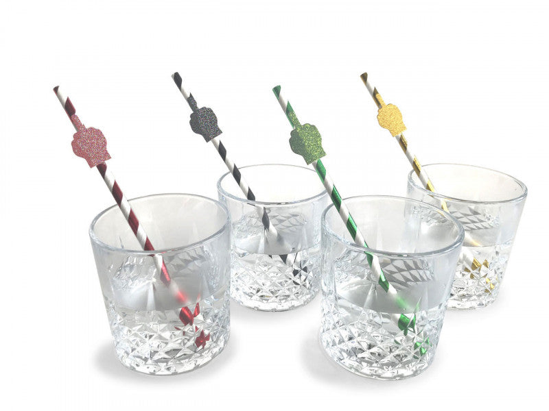 Happy Fing Birthday Tall Party Straws