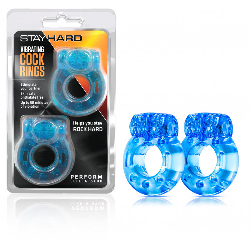 Stay  Disposable Vibrating  Ring 2 Pack