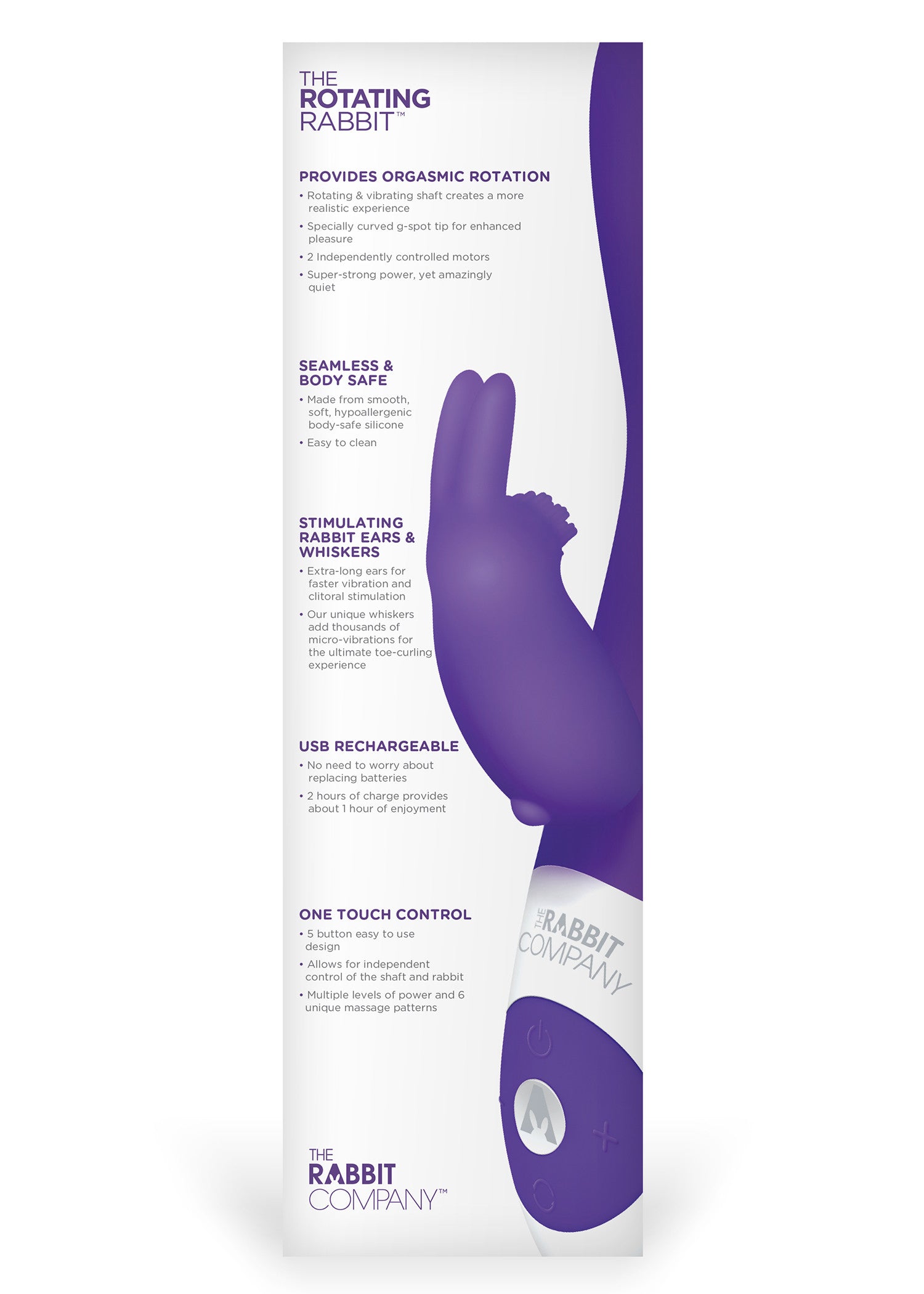 The Rotating Rabbit - Purple