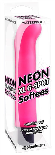 Neon Luv Touch XL G-Spot Softees - Pink