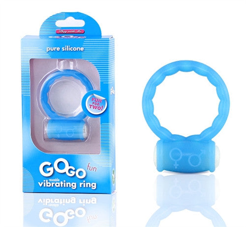 Gogo Fun Vibrating Ring - Blue