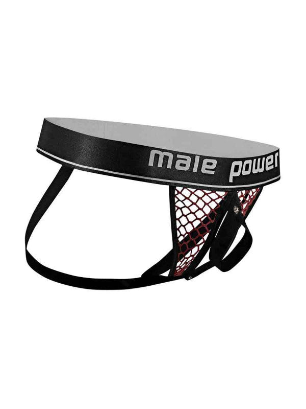 Pit Net  Ring Jock - L/ XL - Burgundy