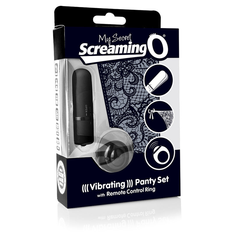 My Secret Screaming O Panty Vibe - Black - Each