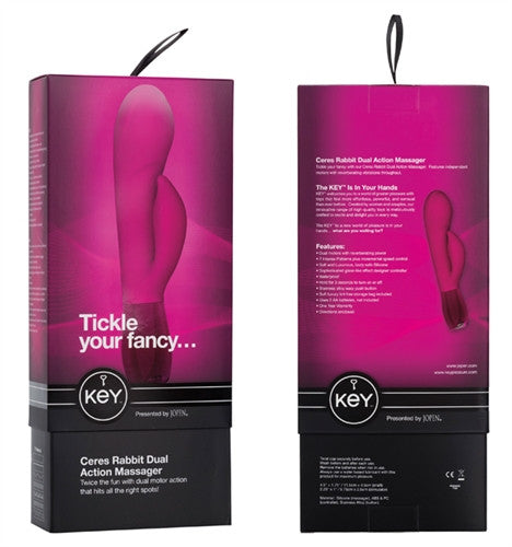 Key Ceres Rabbit - Raspberry Pink