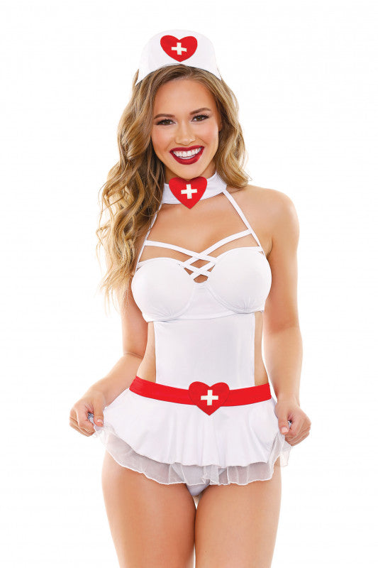 Sedate Me Nurse Costume Set - L/xl
