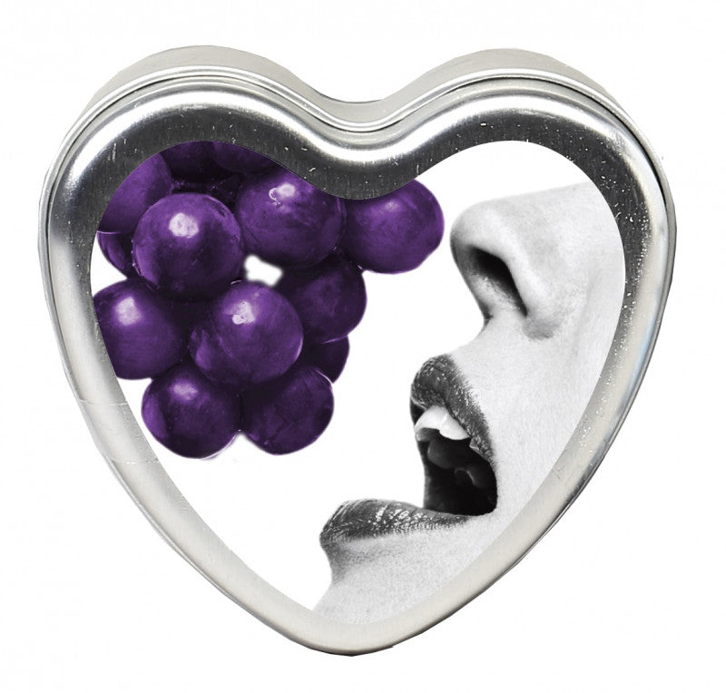 Grape Edible Heart - 4.7 Oz.