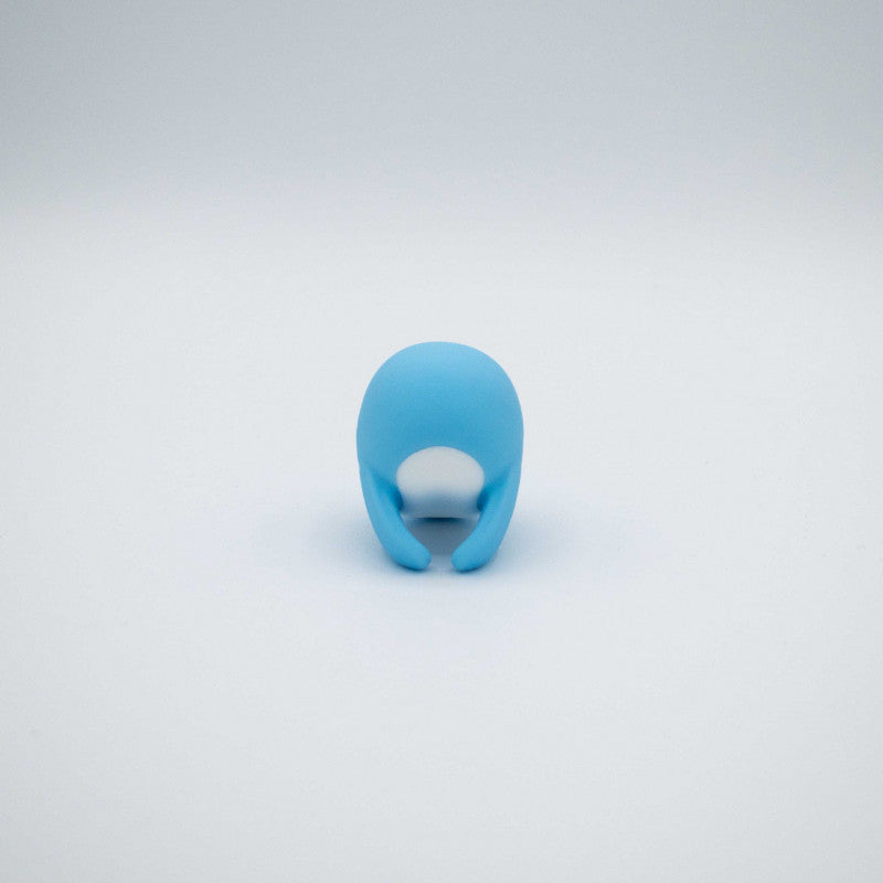 The Heavenly Humpback Finger Bullet Vibrator -  Blue