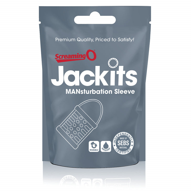Jackits Mansturbation Sleeve - Each - Clear