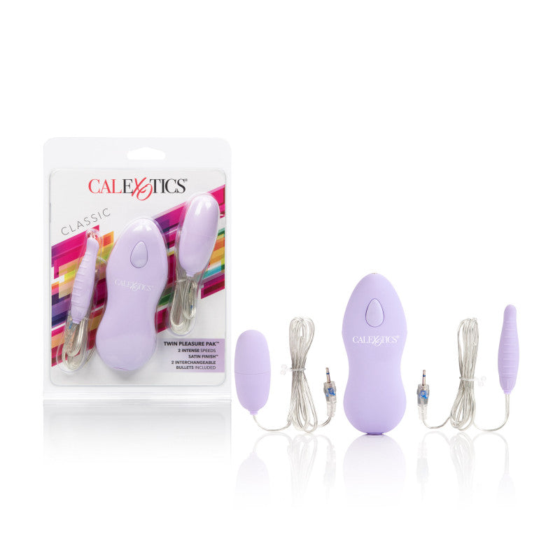 Twin Pleasure Pak Bullets Purple