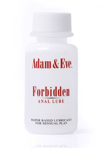 Adam and Eve Forbidden Anal Lube - 1 Oz.