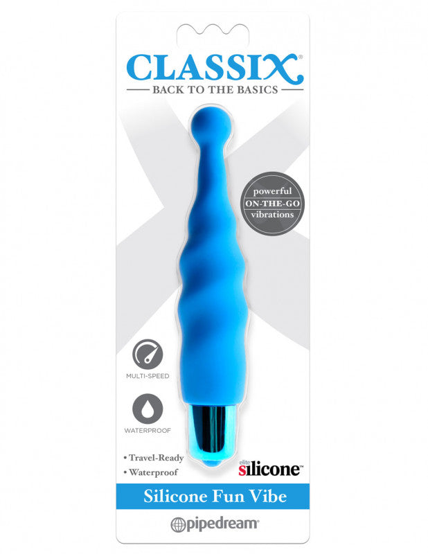 Silicone Fun Vibe - Blue