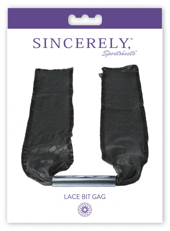 Midnight Lace Bit Gag
