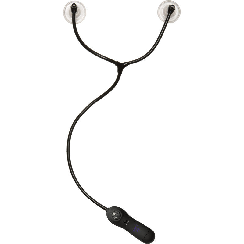 Merci Swell – Auto Vibrating Nipple Sucker Cups – Black