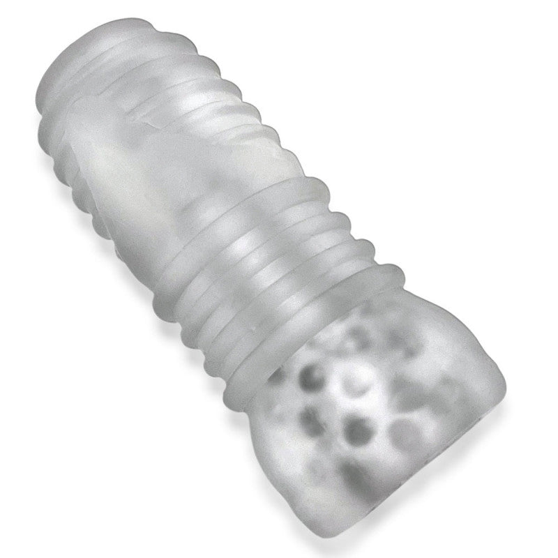 Jackt Stroker – Clear Ice Textured Male Masturbator