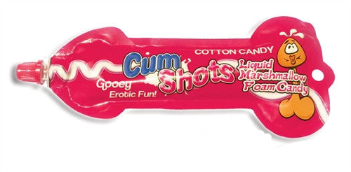 Cum Shots - Liquid Marshmallow Foam Candy - Cotton Candy