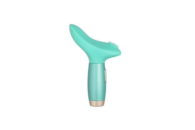 Perks Ex-4 G-Spot Vibrator and Clitoral Stimulator - Aqua
