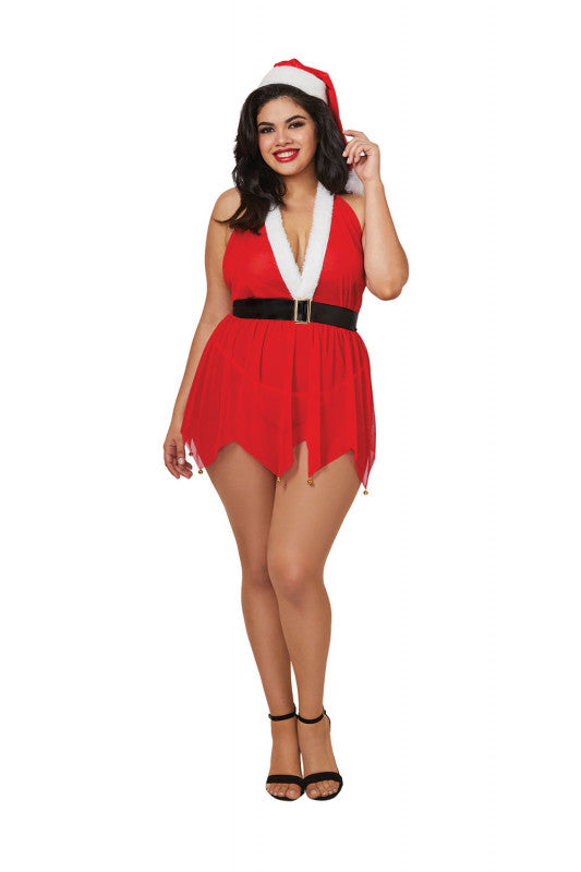 Santas Little Helper - Red - Queen Size