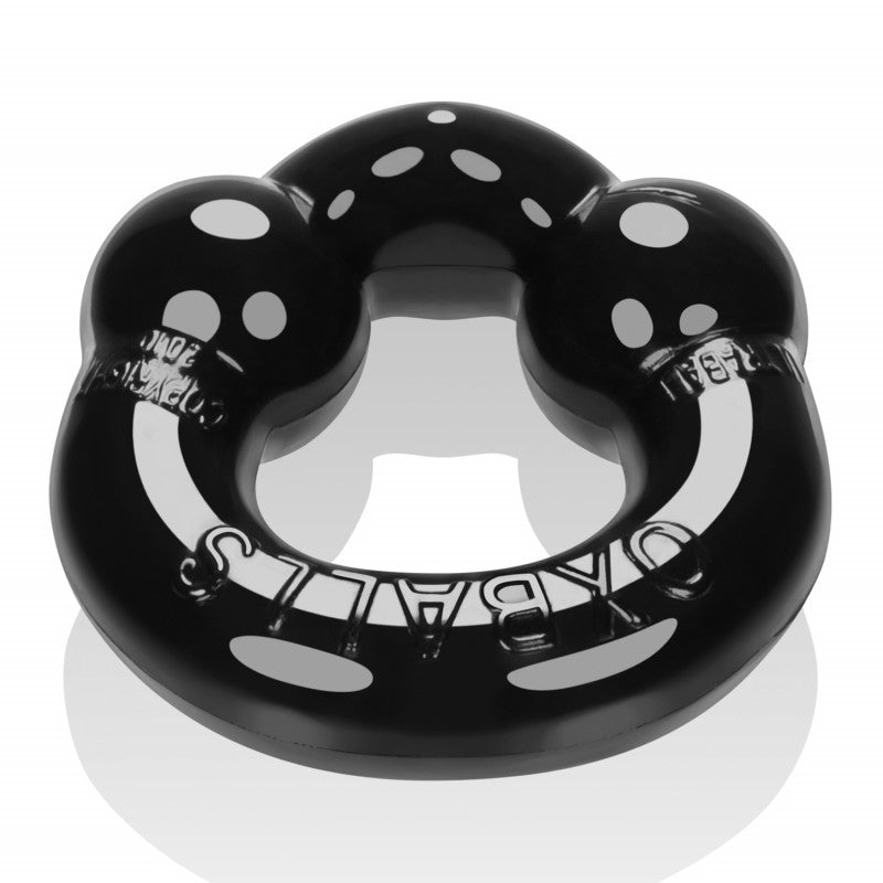 Ultraballs 2- Piece  Ring Set - Black & Clear