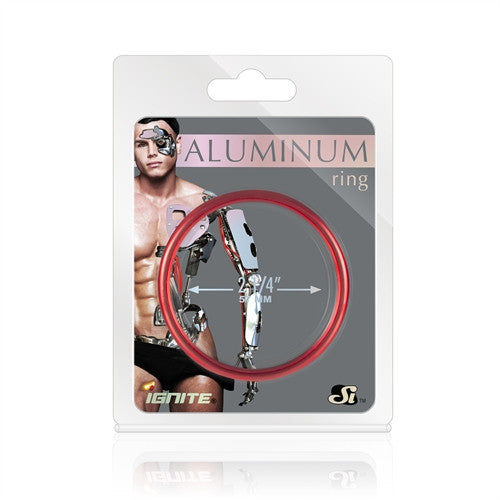 Aluminum Ring - Hellfire Red 2.25-Inch Diameter