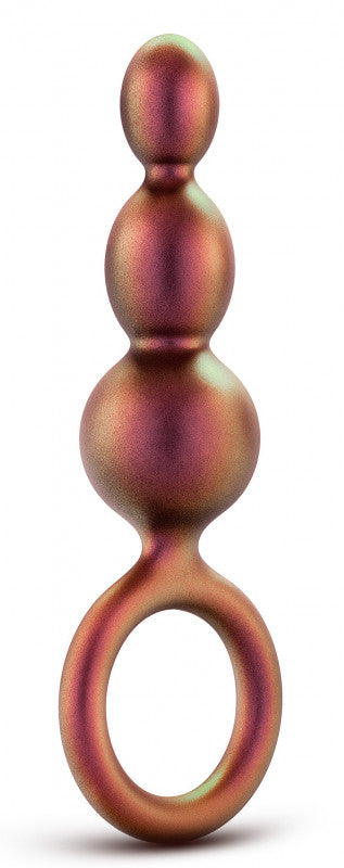 Anal Adventures Matrix - Beaded Loop Plug - Copper