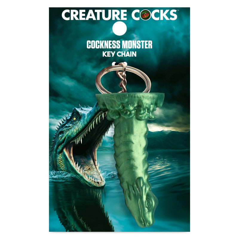 ness Monster Keychain - Green