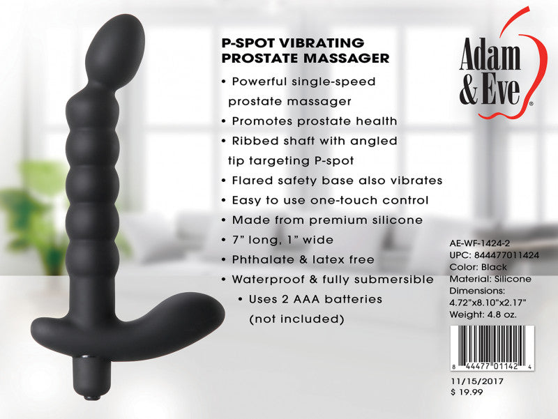 P-Spot Vibrating Prostate Massager