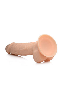 Fleshstixxx Silicone 8.5 Inch Silicone  With  Balls - Vanilla
