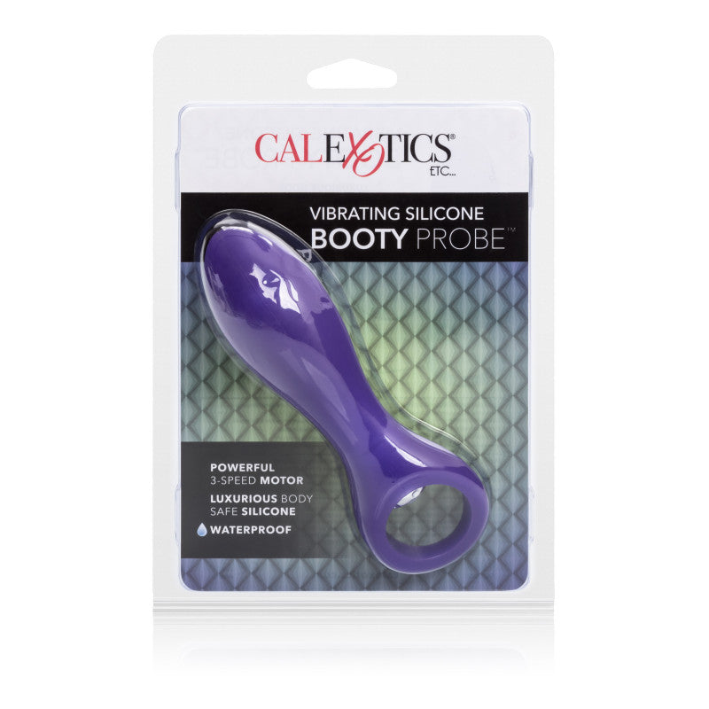 Vibrating Silicone Booty Probe