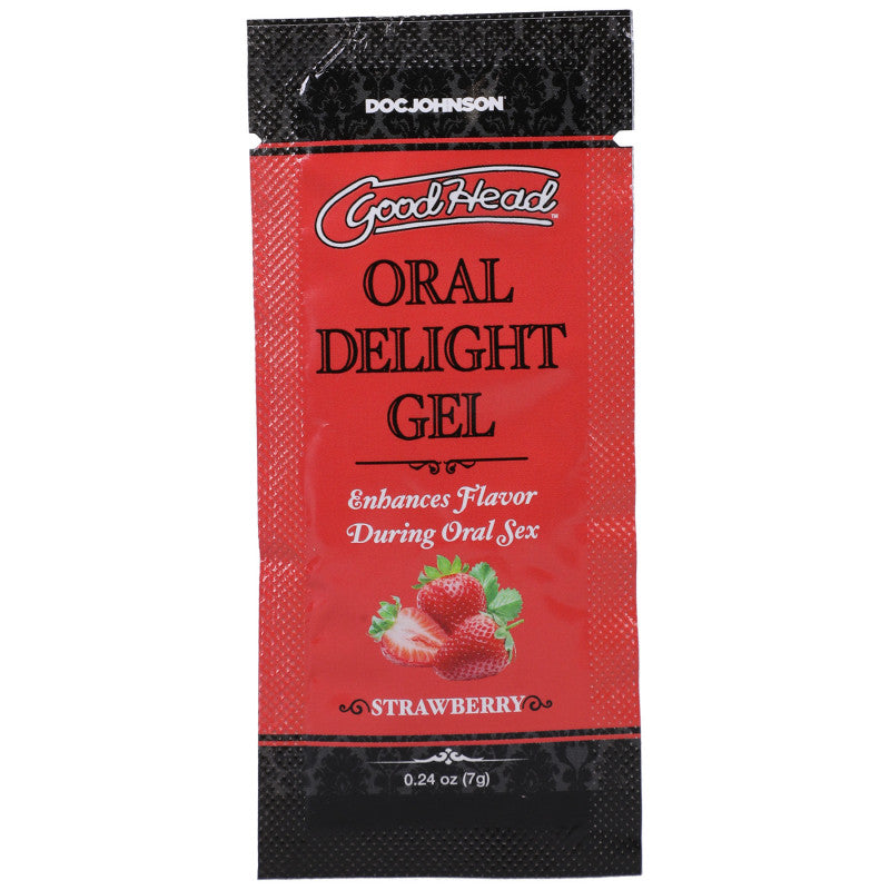 Goodhead - Oral Delight Gel - Strawberry - 0.24 Oz