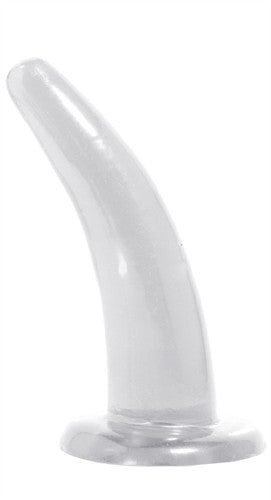 Basix 4.5in His and Her Butt Plug Clear