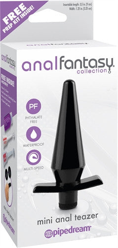 Anal Fantasy Collection Mini Anal Teazer - Black