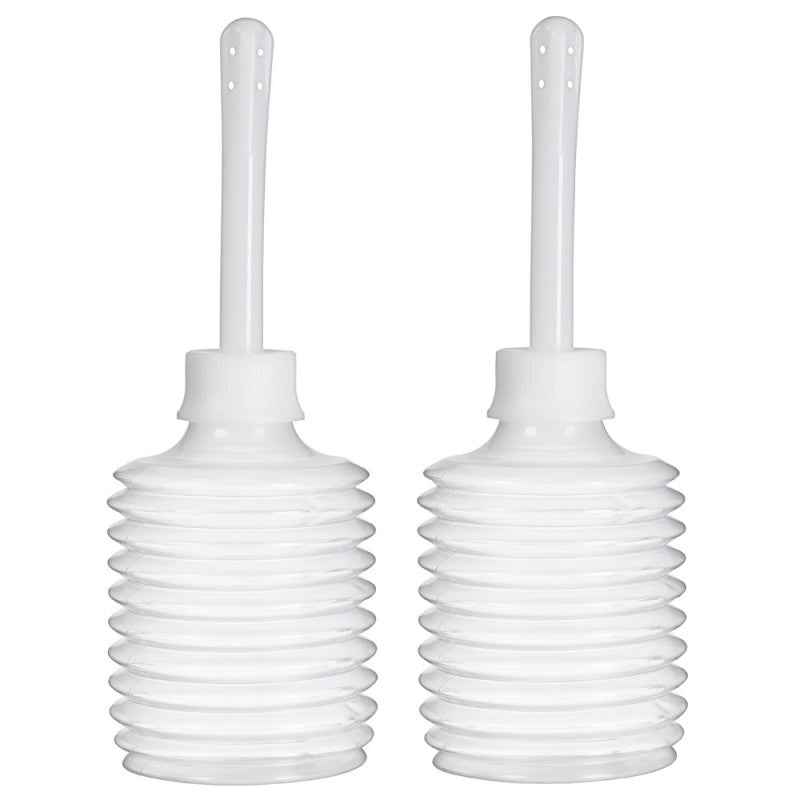 Cloud 9 Fresh + Portable Anal Enema Douche Squeeze Bulb 2 Pack 3.3oz