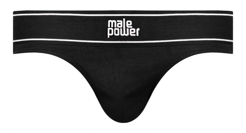 Modal Rib Bong Thong - X-Large - Black