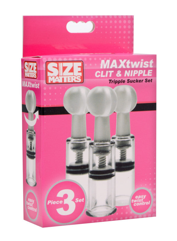 Max Twist Triple Sucker Set