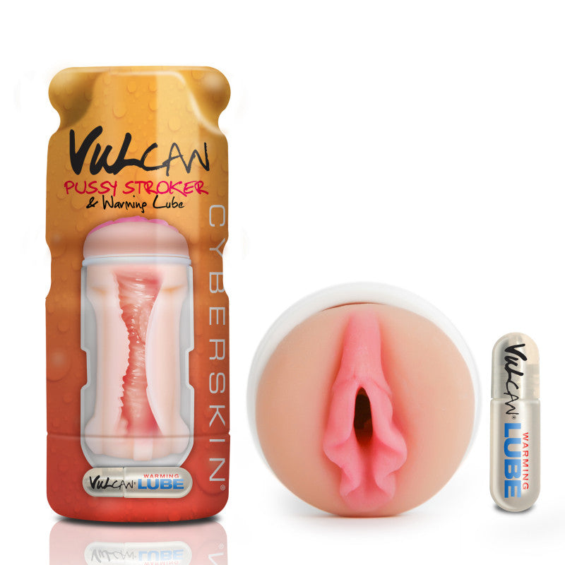 Vulcan Cyberskin - Stroker & Warming Lube - Light