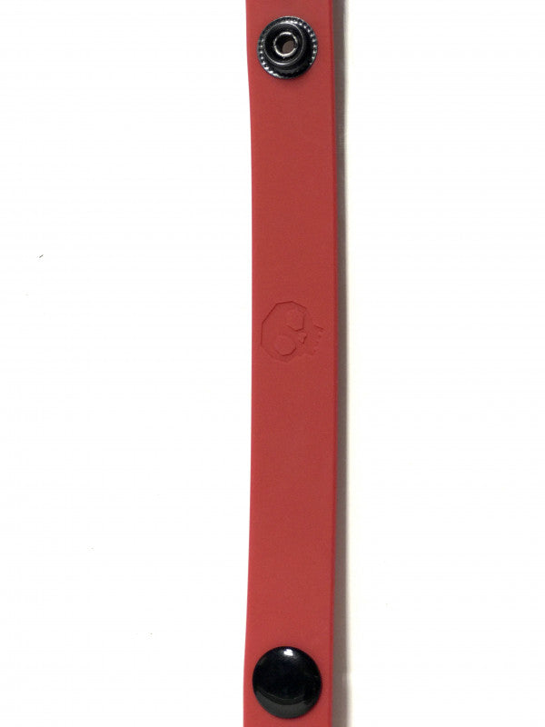 Boneyard Silicone  Strap 3 - Snap Ring - Red