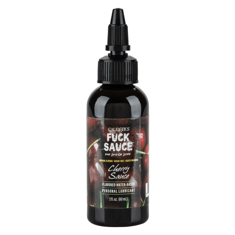 Sauce Flavored Water-Based Personal  Lubricant - Cherry - 2 Fl. Oz.