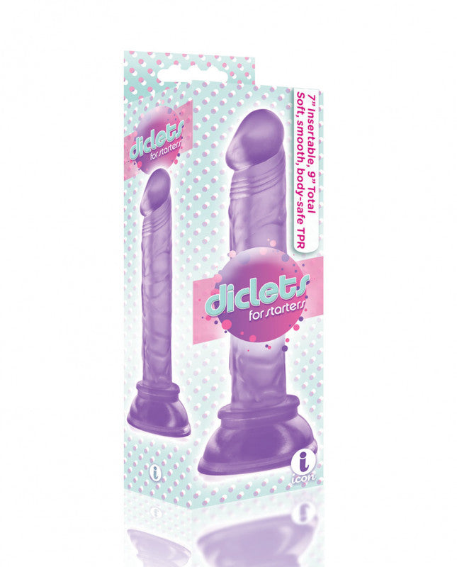 The 9's Diclet's 8 Inch Jelly  - Purple