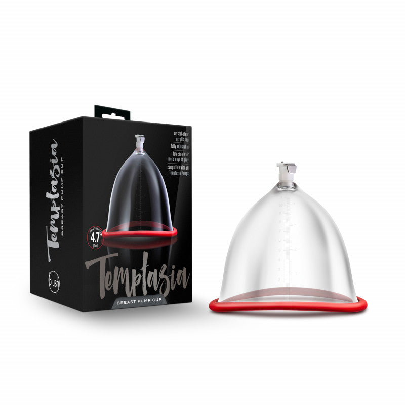 Temptasia – Breast Pump Cup – Clear
