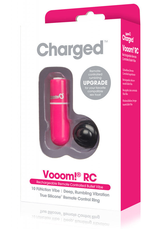 Charged Vooom Remote Control Bullet - Pink