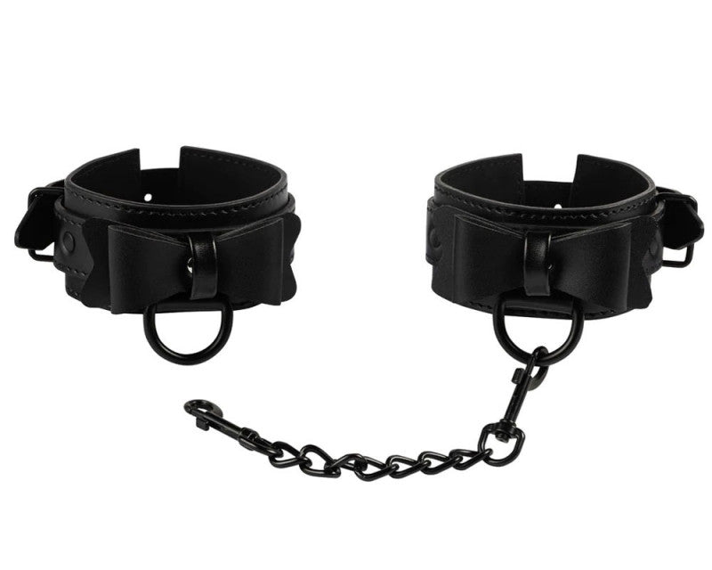 Bow Tie Cuffs - Black
