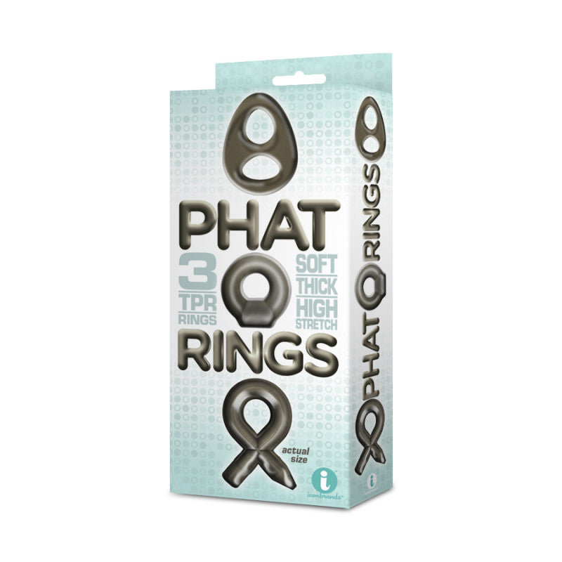 The 9's Phat Cock Rings - Smoke 2